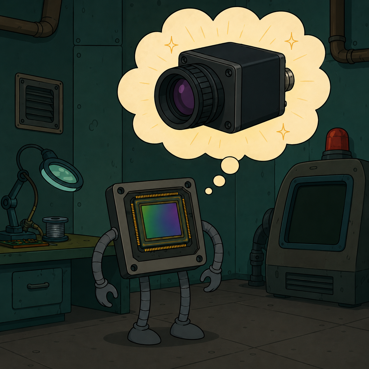 Wouldn't it be great if any sensor could be a machine vision camera?